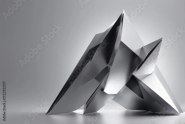 Fototapeta Abstract Geometric Pyramid