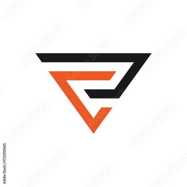 Obraz red arrow icon