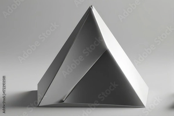 Fototapeta Abstract Geometric Pyramid