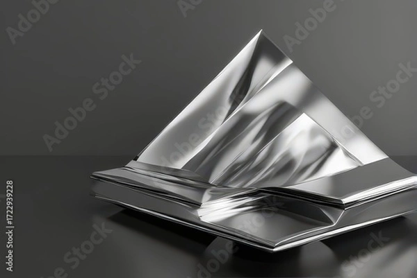 Fototapeta Abstract Geometric Pyramid