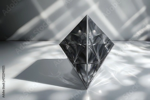 Fototapeta Abstract Geometric Pyramid