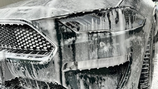 Fototapeta Auto Wäsche