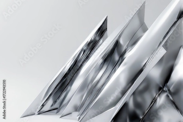 Fototapeta Abstract Geometric Pyramid