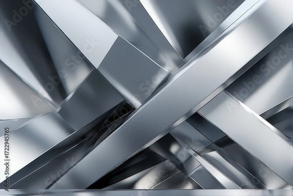 Fototapeta Abstract Geometric Pyramid