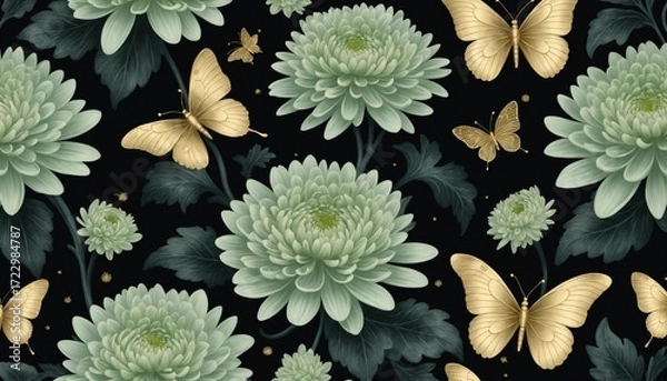 Fototapeta Chrysanthemum Velvet