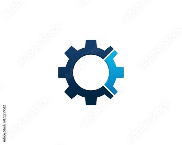 Obraz Gear Letter C