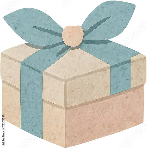 Fototapeta 선물과 리본의 콜라주