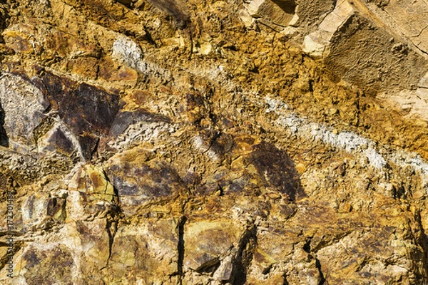Obraz orange stone texture