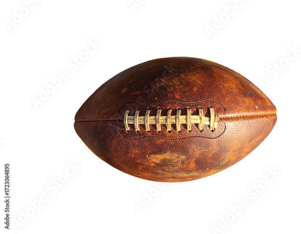 Obraz Vintage Leather American Football with Autumn Props
