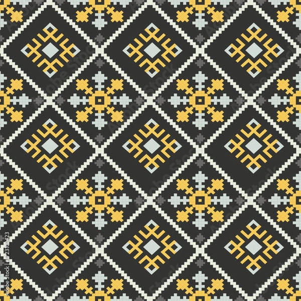 Fototapeta seamless geometric pattern