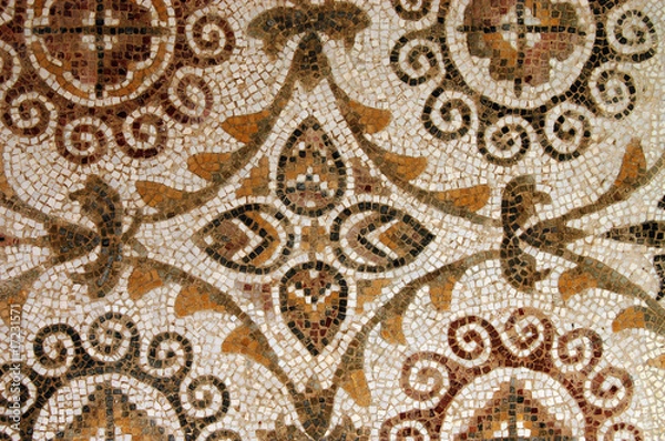 Obraz Mosaico ornamentale - El Jem - Tunisia