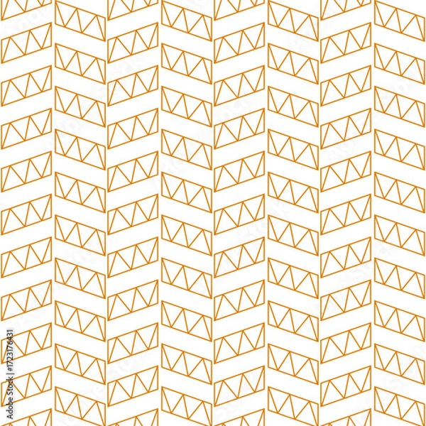 Fototapeta zigzag in box a seamless pattern background
