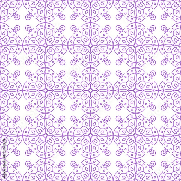 Fototapeta seamless pattern with flowers