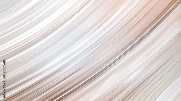 Fototapeta Soft Flowing Abstract Background with Gentle Wave Patterns in Neutral Tones for Modern Design Inspiration