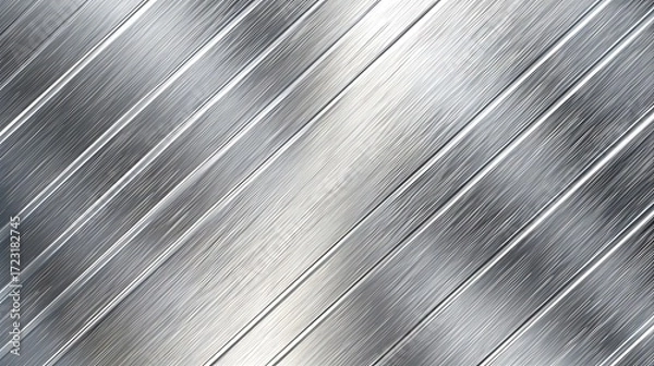 Fototapeta Abstract Silver Background with Diagonal Lines and Subtle Texture for Modern Design and Creative Projects