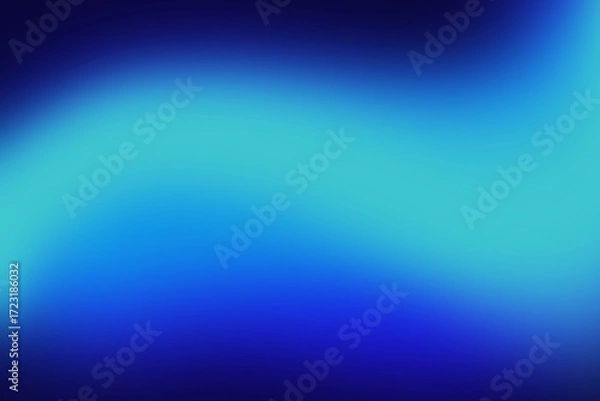 Fototapeta Abstract blue gradient abstract background. elegant bright dark and smooth turquoise light soft blue color illustration backdrop for graphic website design template and wallpaper