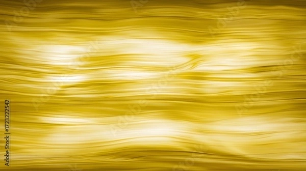 Fototapeta Dark background illuminated by golden wave captured on mirrorless camera, 35mm lens, natural exposure enhancing glow