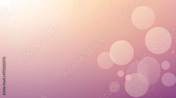 Fototapeta Abstract neon glow background with festive mood captured on DSLR, 35mm lens, soft gradients of color with gentle blur and natural illumination
