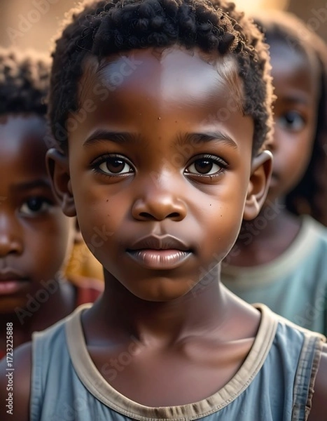 Obraz Close-up portrait of a child