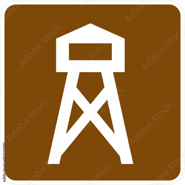 Obraz Lookout Tower, Current Edition of the Manual on Uniform Traffic Control Devices for Streets and Highways.