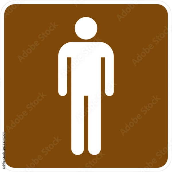 Obraz Men’s Restroom, Current Edition of the Manual on Uniform Traffic Control Devices for Streets and Highways.