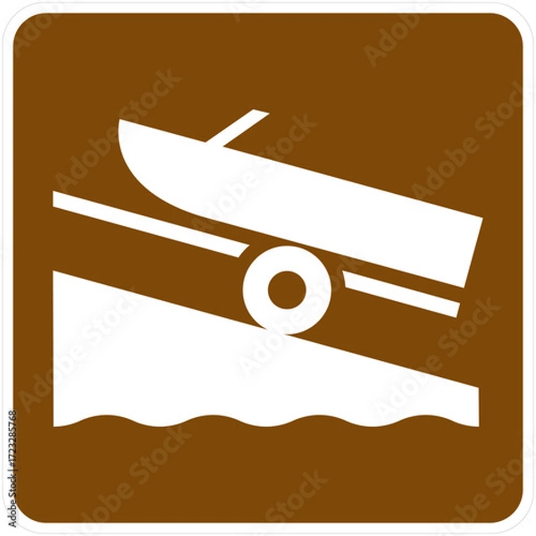 Obraz Boat Ramp, Current Edition of the Manual on Uniform Traffic Control Devices for Streets and Highways.