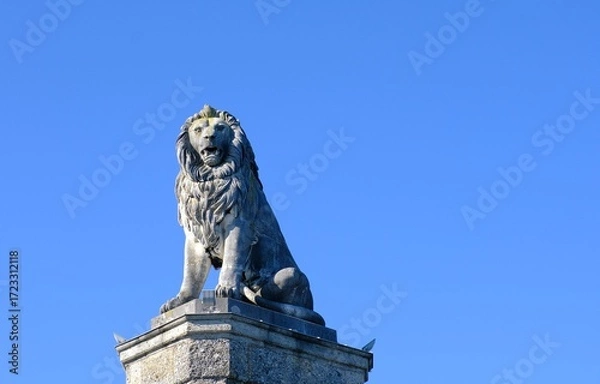 Obraz bayrischer Löwe in Lindau