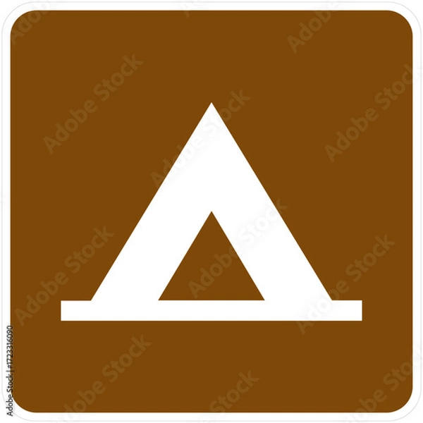 Obraz Camping, Current Edition of the Manual on Uniform Traffic Control Devices for Streets and Highways.