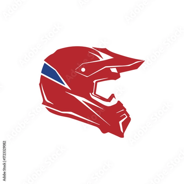 Obraz helmet logo vector