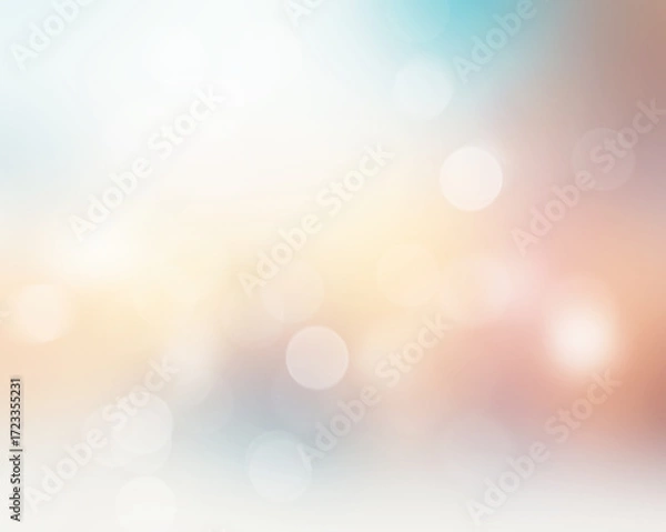 Obraz Abstract color background blur with bokeh