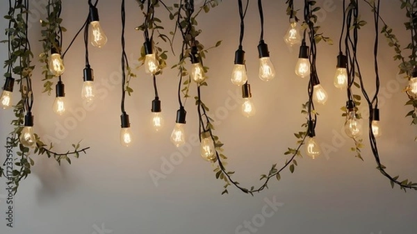 Obraz Twinkle Lights Ring with Empty Center