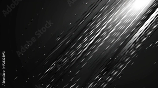 Fototapeta Futuristic Metallic Designs: Steel/Iron Textures, Striped Patterns & Digital Wave Illustrations