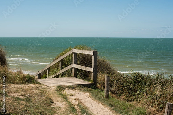Obraz Cliffs and Sea on the Opal Coast