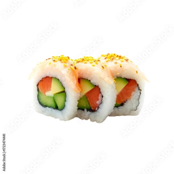 Obraz sushi with transparent background PNG and JPEG image