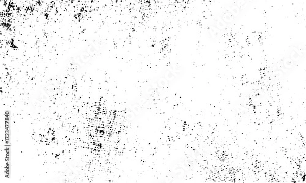 Fototapeta Abstract grunge concrete overlay texture with distressed black background   Distressed grunge wall texture background with dust grain particles overlay  