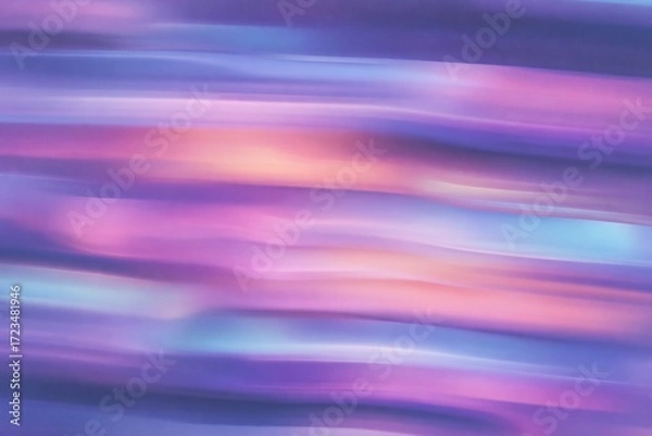 Fototapeta Colorful abstract background with flowing lines in shades of purple and pink during twilight hours