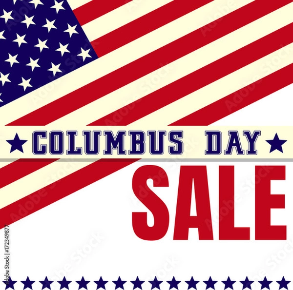 Obraz columbus day sale poster