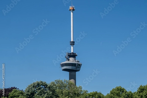 Fototapeta Euromast observation tower, Rotterdam, Netherlands.