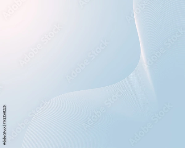 Fototapeta gradient background with wavy lines texture