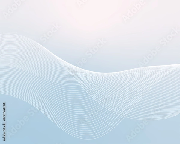 Fototapeta gradient background with wavy lines texture
