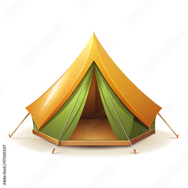 Fototapeta tent icon