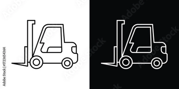 Obraz Forklift Icon