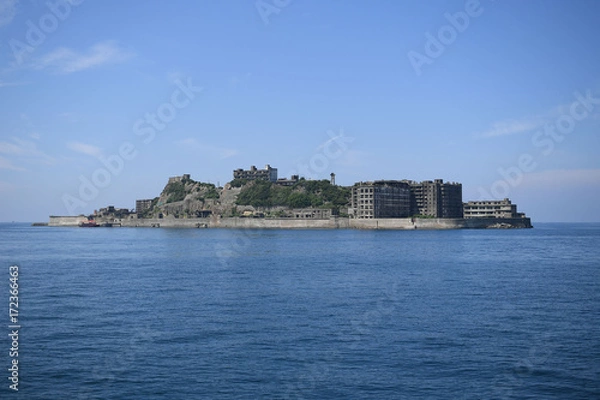 Fototapeta 軍艦島