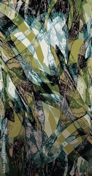 Obraz military camouflage background