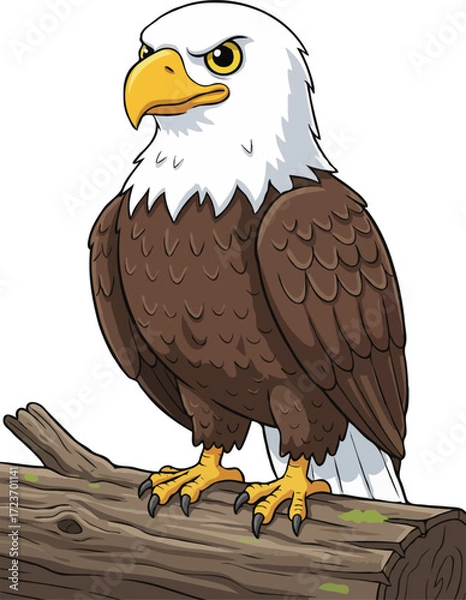 Fototapeta A bald eagle