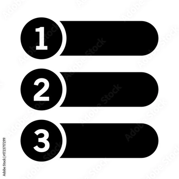 Fototapeta Infographic Business process steps or Infographic Element stock Vector illustration