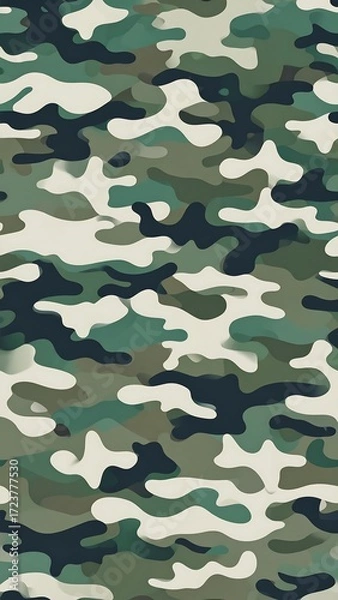 Obraz Abstract camouflage pattern (1)