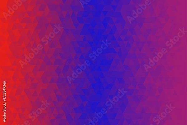 Fototapeta Abstract geometric background with bold color blocks