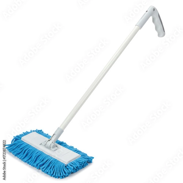 Fototapeta mop on white background