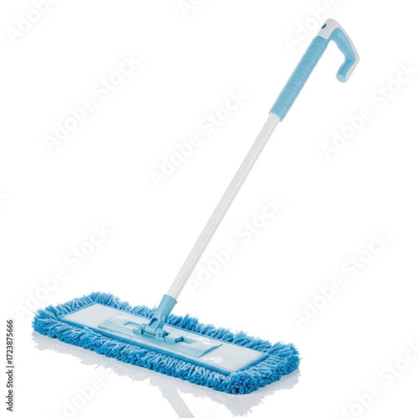Fototapeta mop on white background